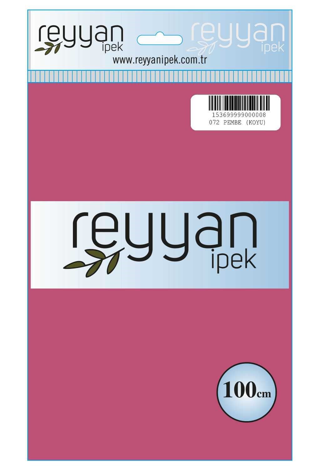 Reyyan Düz Renk Poşetli Yazma (Pembe Açık)
