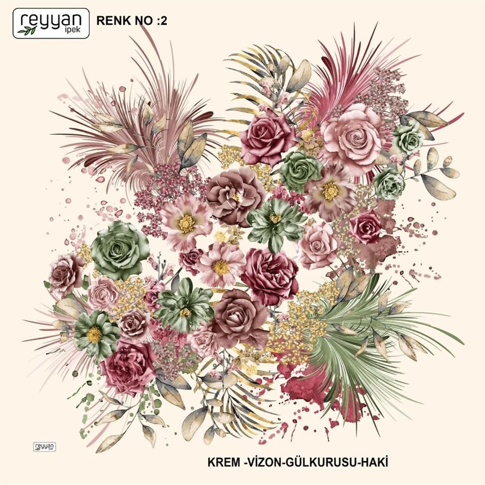 Reyyan İpek Oyalık Yazma(155-2)
