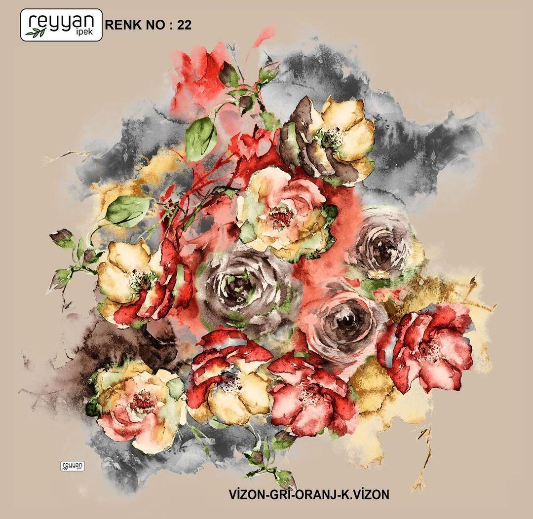 Reyyan İpek Oyalık Yazma(199-22)