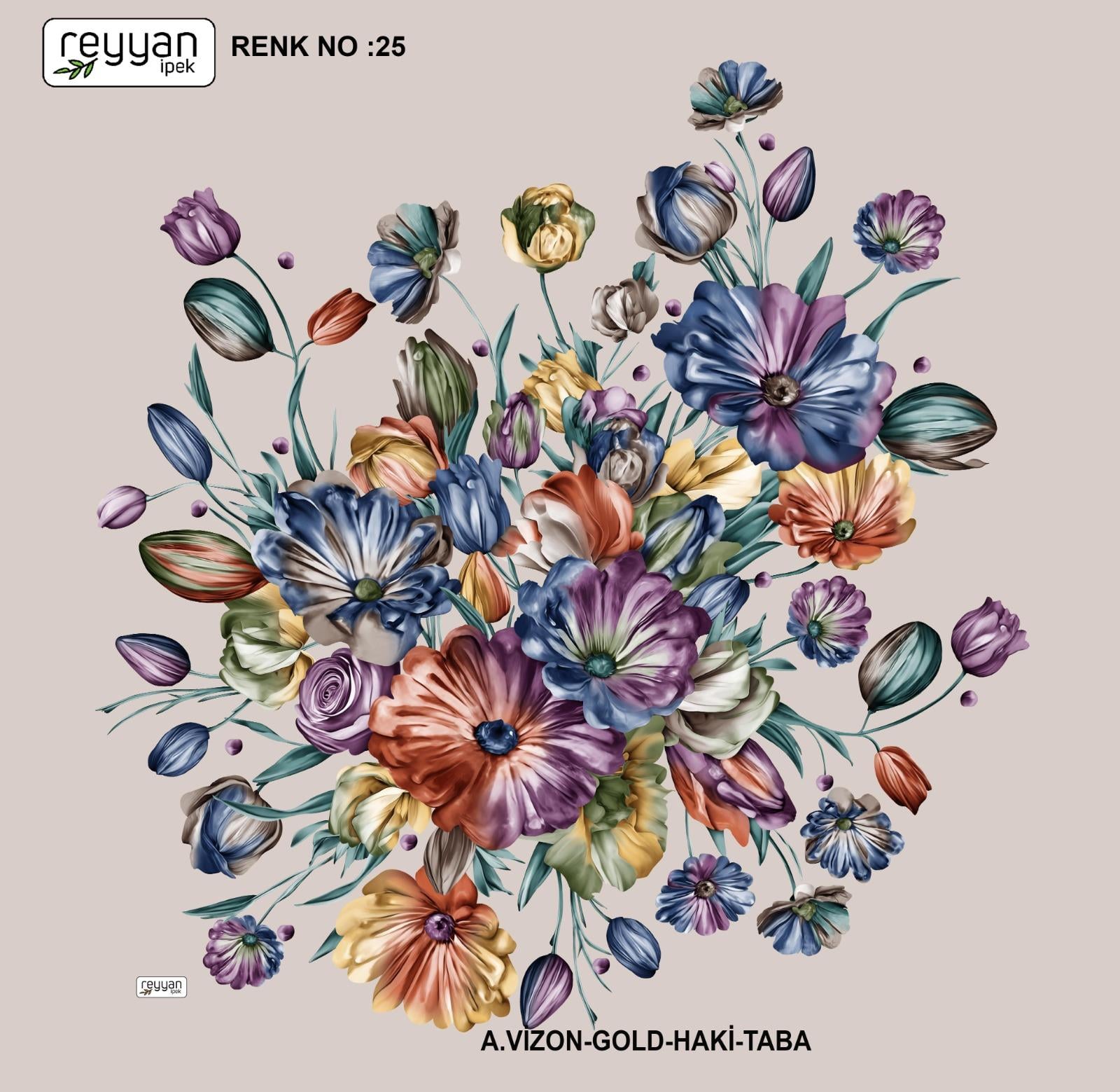 Reyyan İpek Oyalık Yazma(204-25)