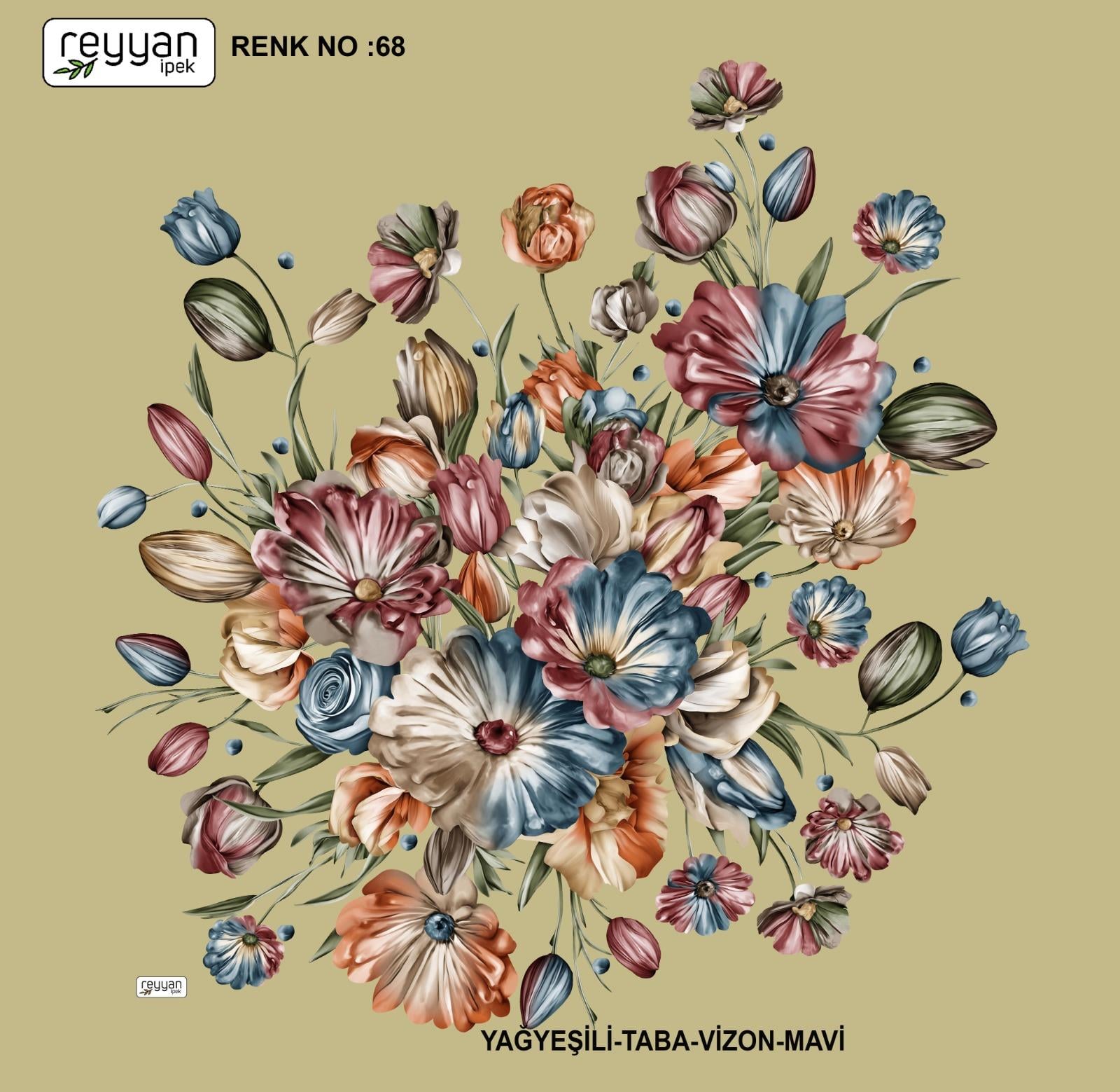 Reyyan İpek Oyalık Yazma(204-68)