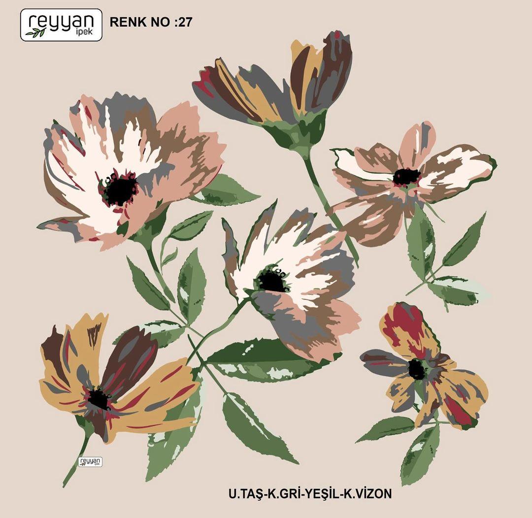 Reyyan İpek Oyalık Yazma(207-27)