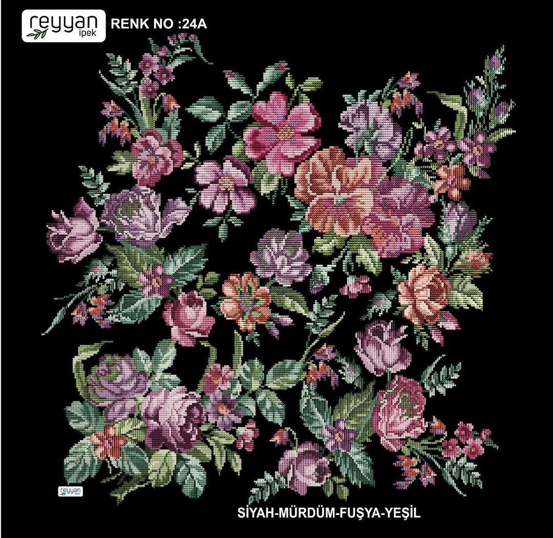 Reyyan İpek Oyalık Yazma(209-24A)