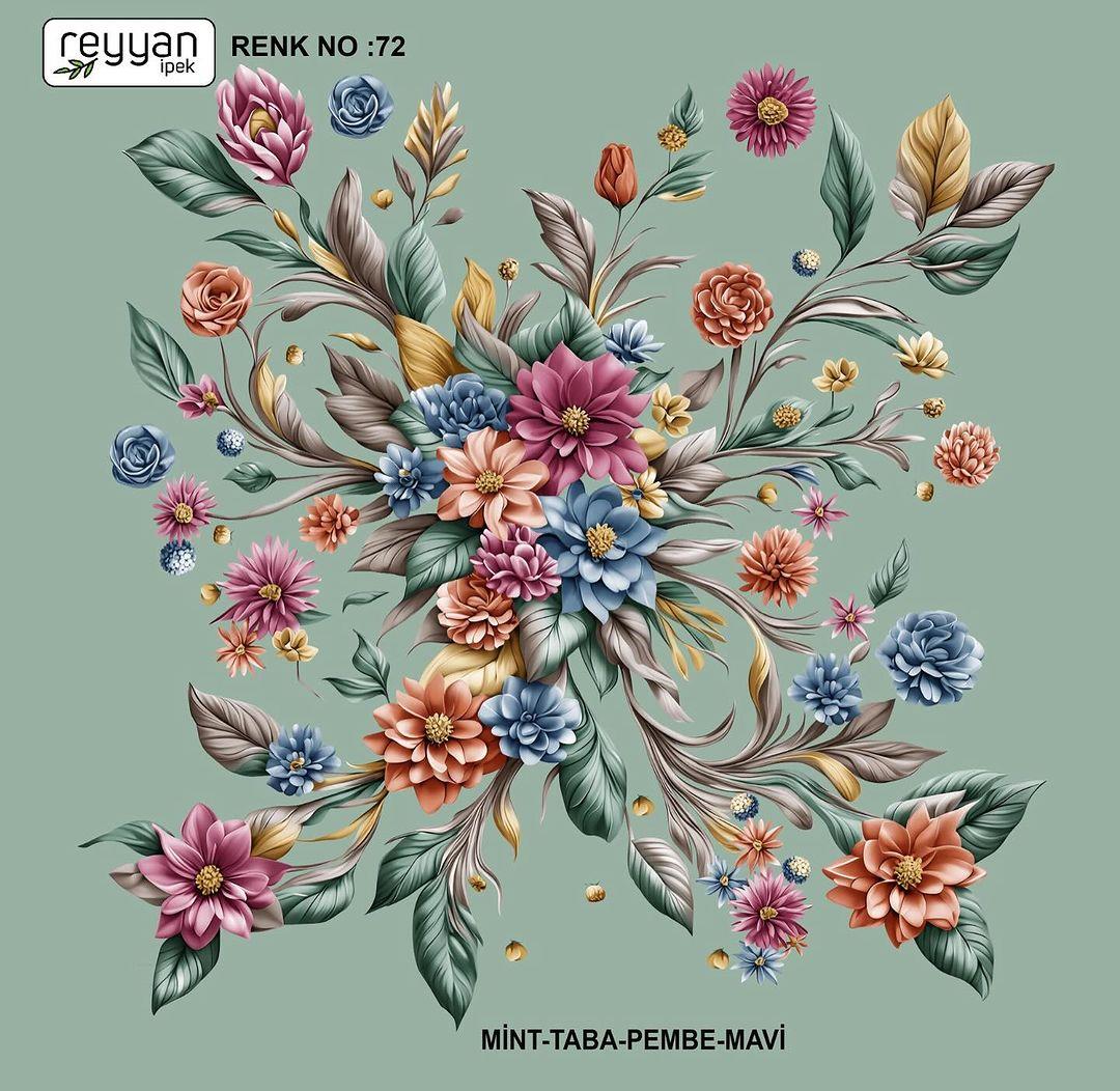 Reyyan İpek Oyalık Yazma(210-72)