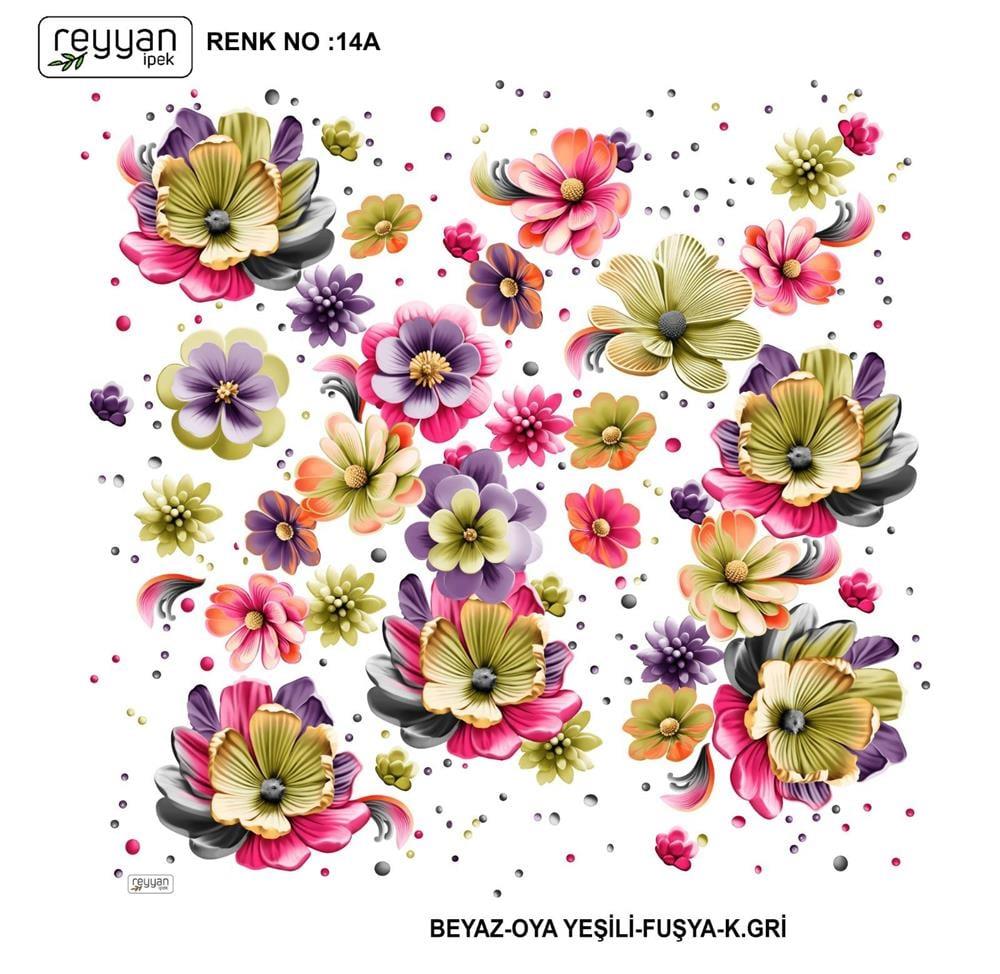 Reyyan İpek Oyalık Yazma(215-14A)