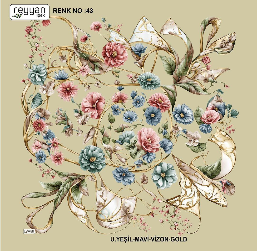 Reyyan İpek Oyalık Yazma(217-43)