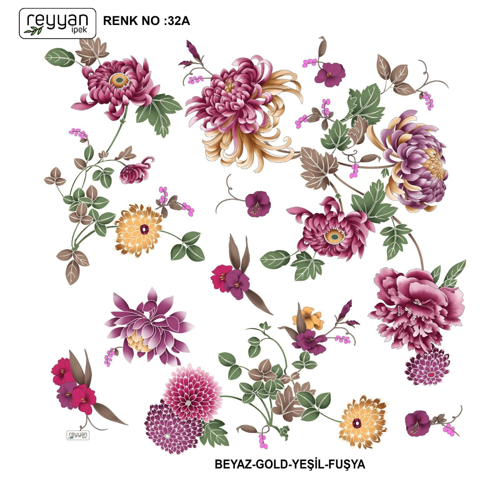Reyyan İpek Oyalık Yazma(218-32A)