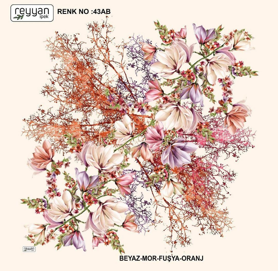 Reyyan İpek Oyalık Yazma(220-43AB)