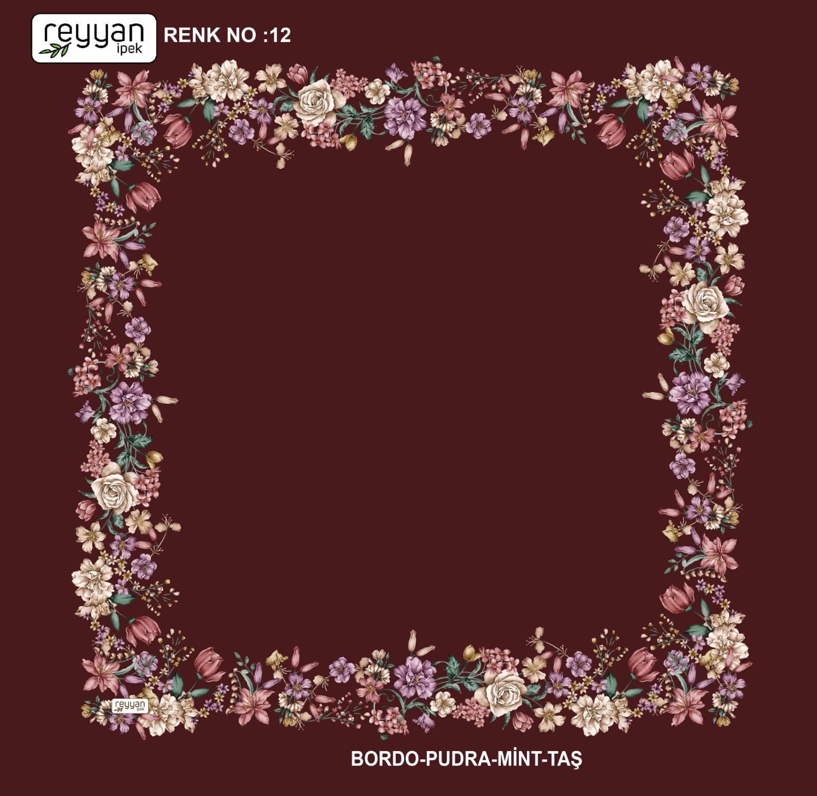 Reyyan İpek Oyalık Yazma(224-12)