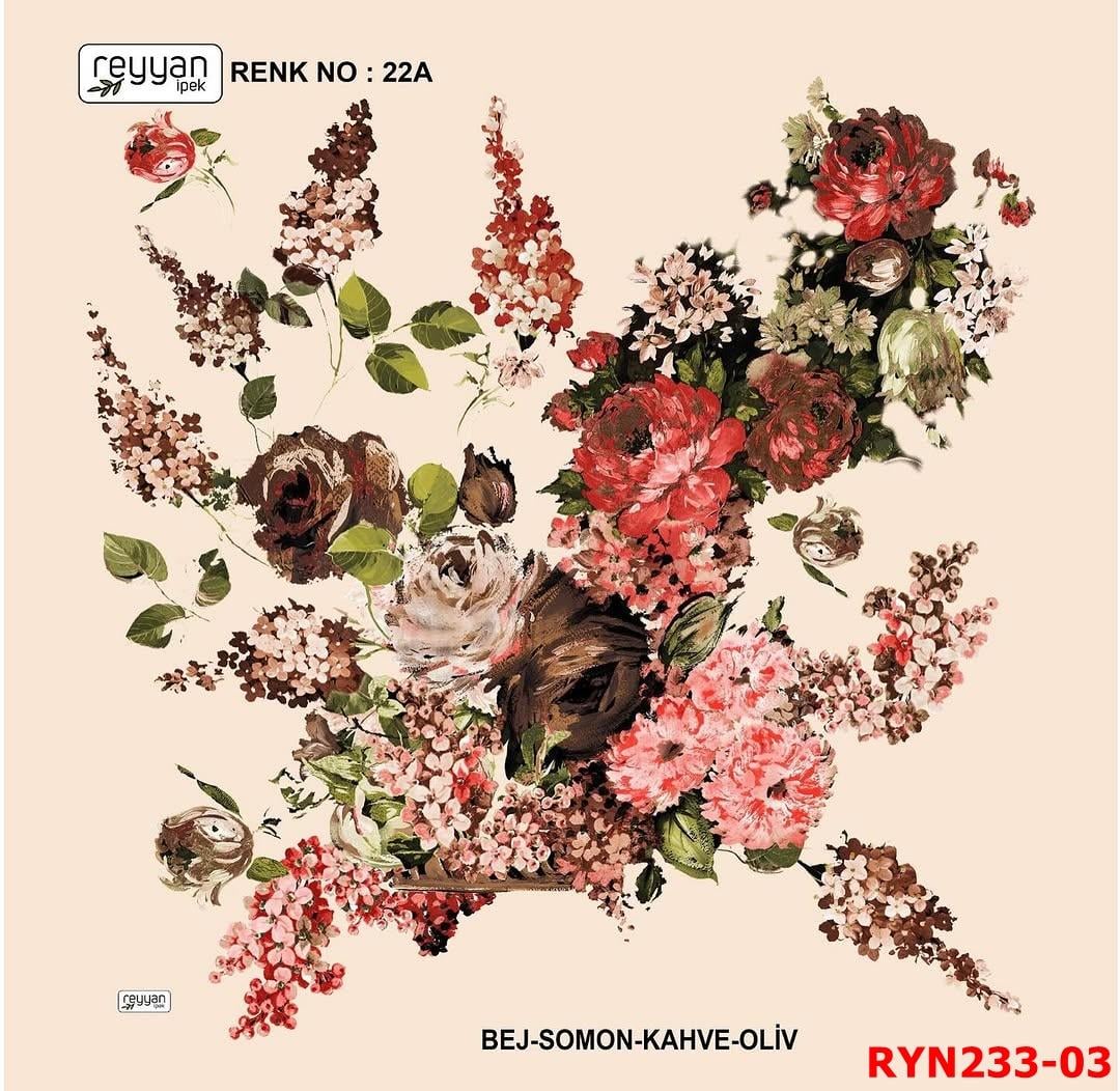 Reyyan İpek Oyalık Yazma(233-03)