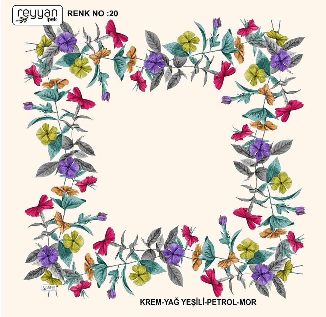 Reyyan İpek Oyalık Yazma(237-20)