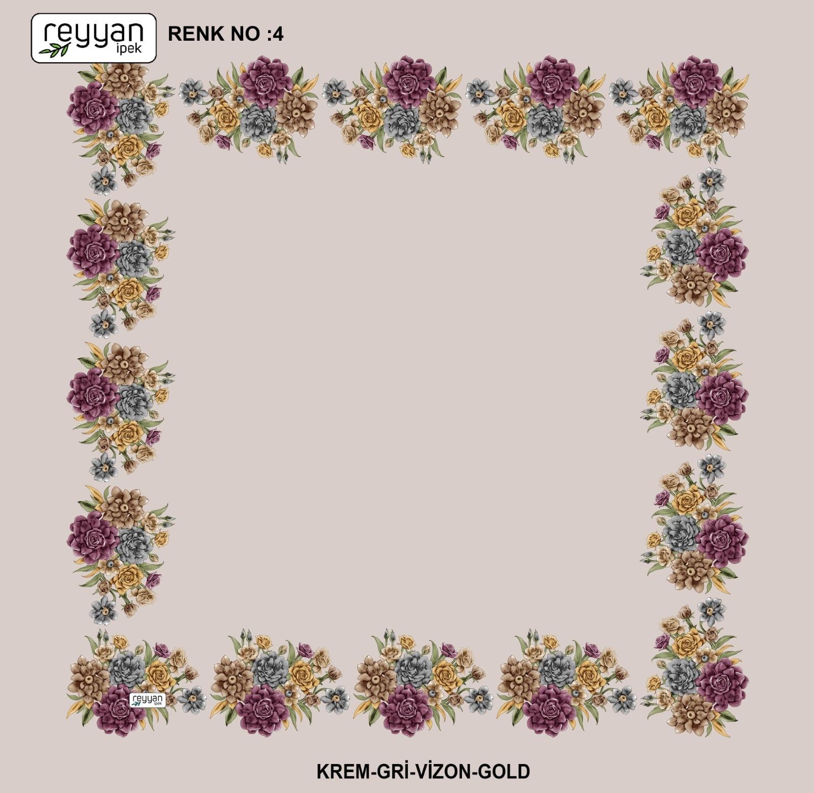 Reyyan İpek Oyalık Yazma(242-4)