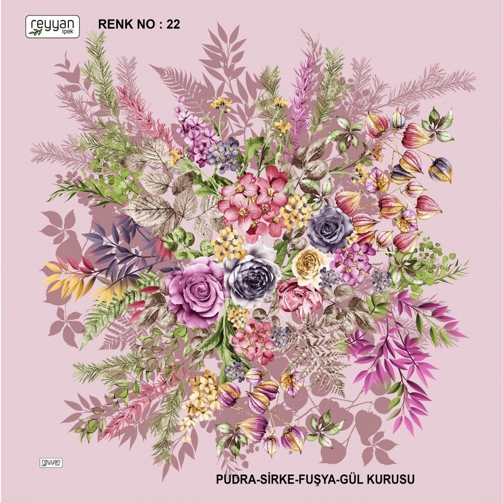 Reyyan İpek Oyalık Yazma(65-22)