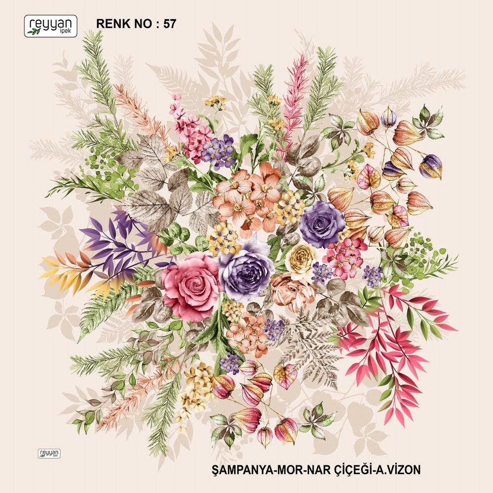 Reyyan İpek Oyalık Yazma(65-57)