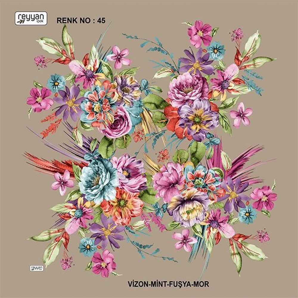 Reyyan İpek Oyalık Yazma(74-45)