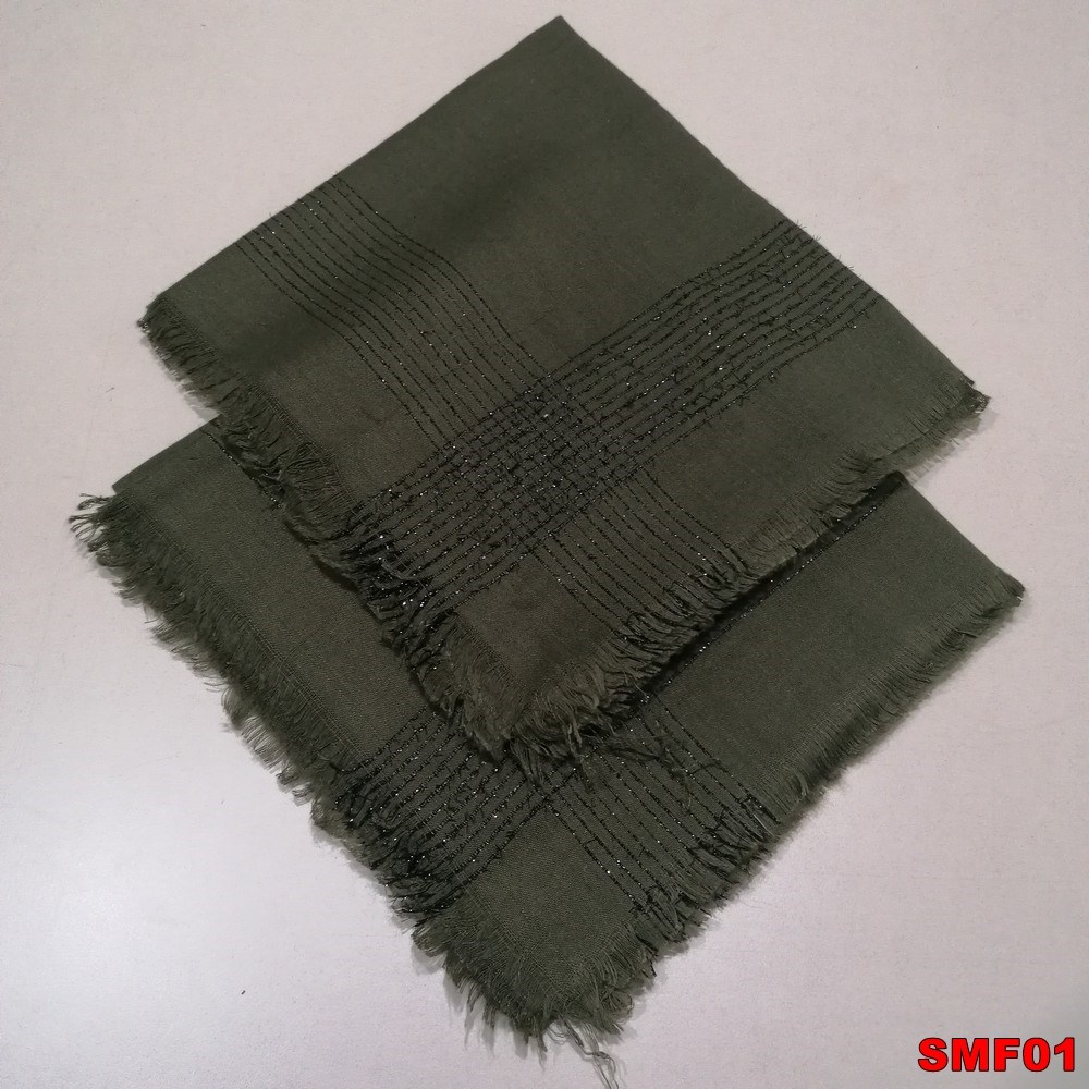 Simli Kare Eşarp(01)