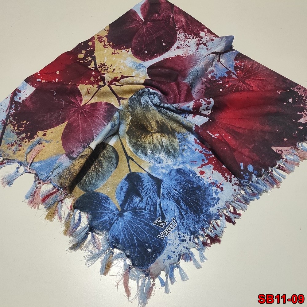 Vertu Boncuklu Cotton Eşarp(sb11-09)