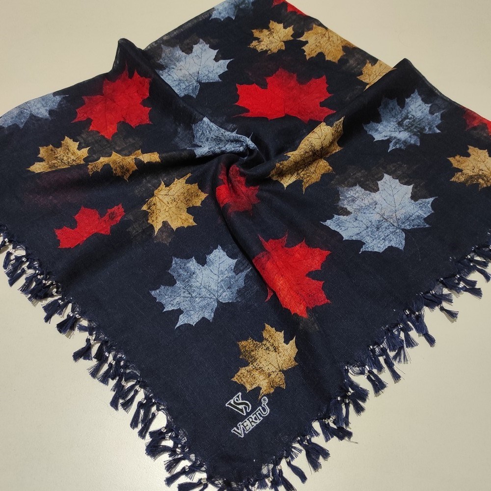 Vertu Boncuklu Cotton Eşarp(sb11-19)