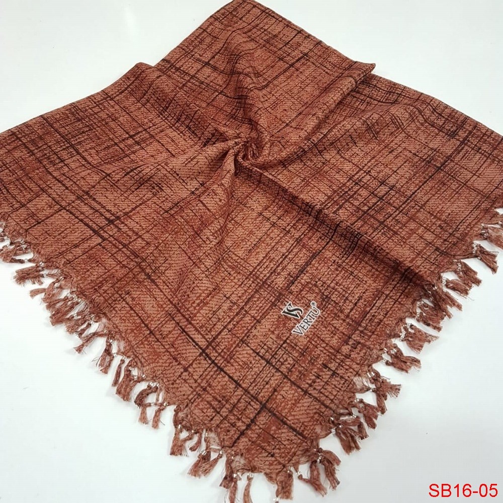 Vertu Boncuklu Cotton Eşarp(sb16-05)