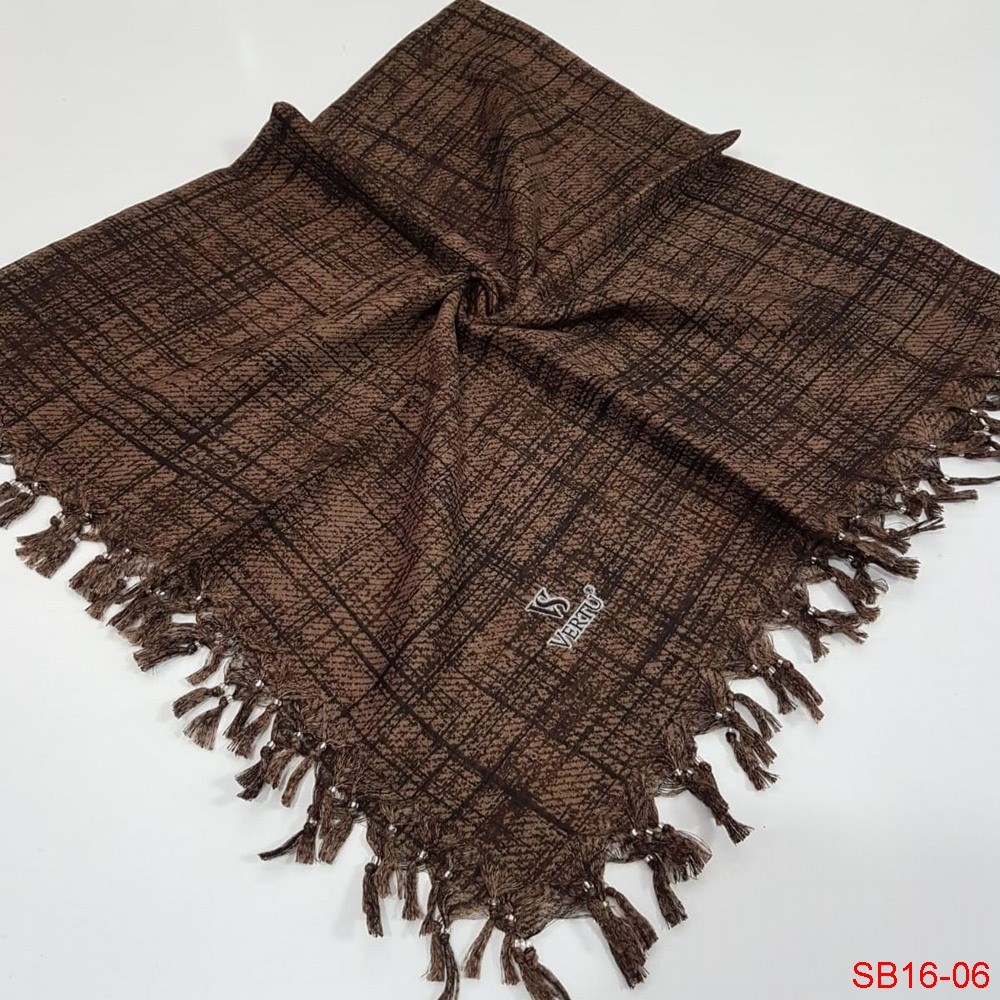 Vertu Boncuklu Cotton Eşarp(sb16-06)
