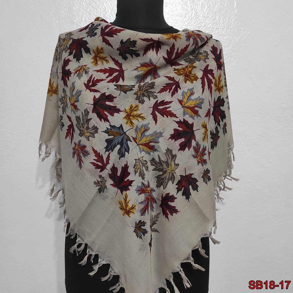 Vertu Boncuklu Cotton Eşarp(sb18-17)