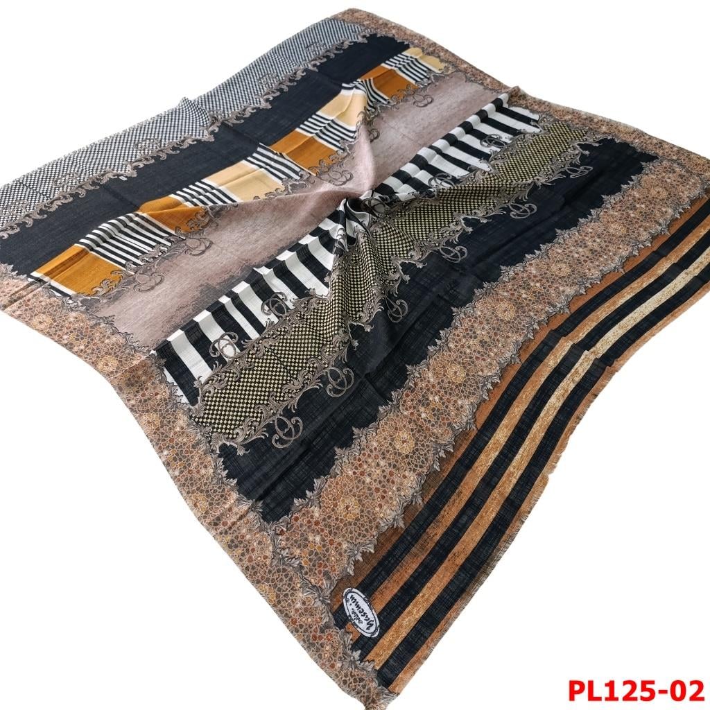 Yasemin İpek Flamlı Eşarp(PL125-02)