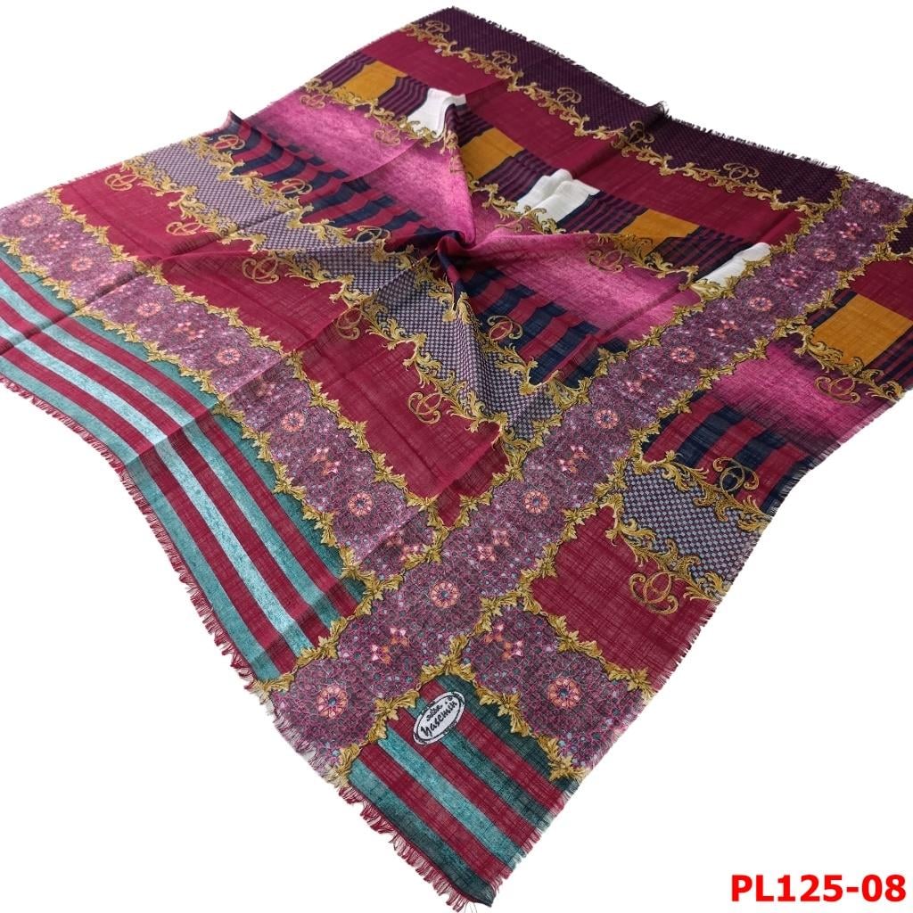 Yasemin İpek Flamlı Eşarp(PL125-08)