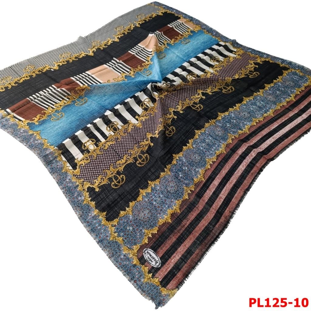 Yasemin İpek Flamlı Eşarp(PL125-10)