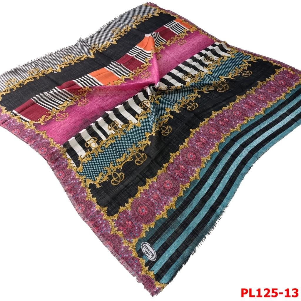 Yasemin İpek Flamlı Eşarp(PL125-13)