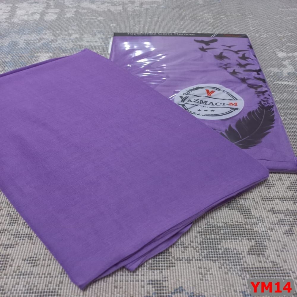 Yazmacım Düz Renk Poşetli Yazma(YM14)