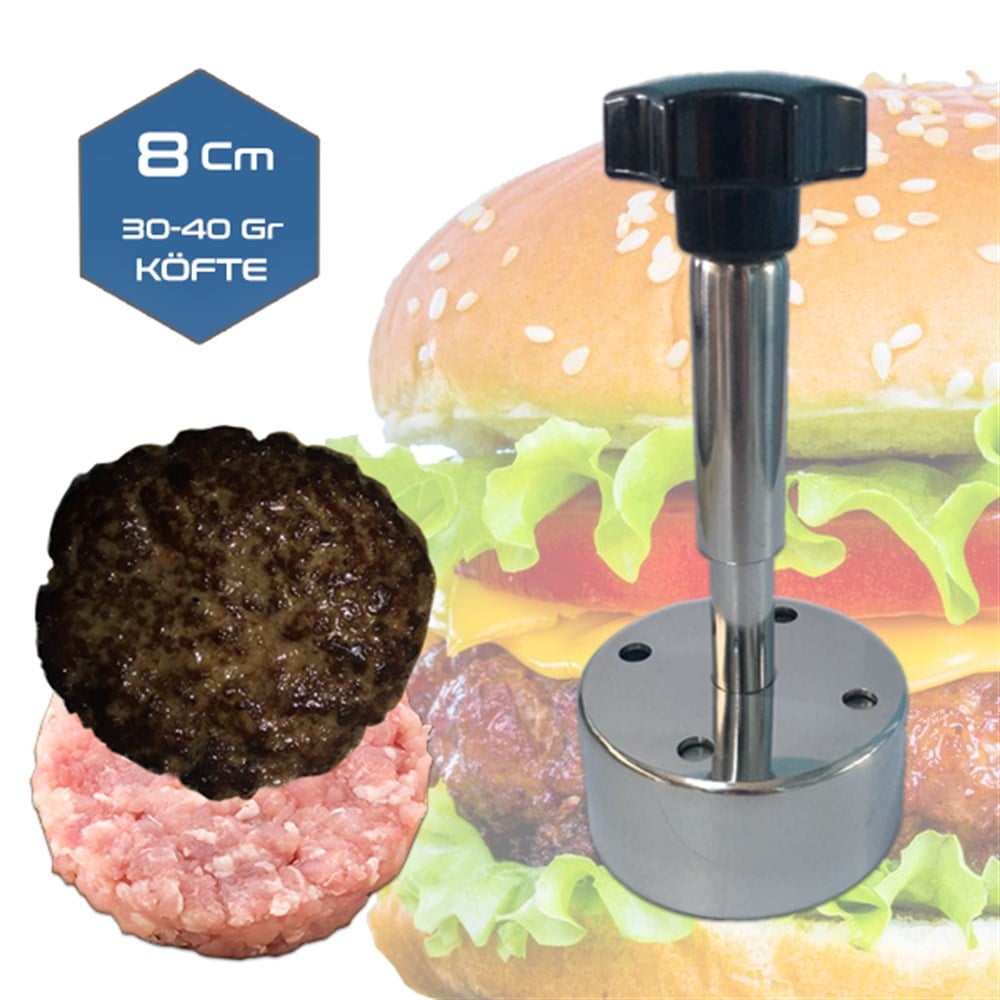 8 Cm 30-40 Gr Köfte Kalıbı