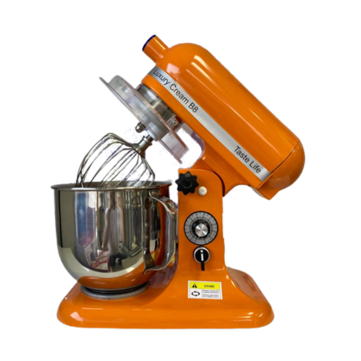 Lavion B8 - 7 Litre Hız Kontrollü Stand Mikser (Sarı)