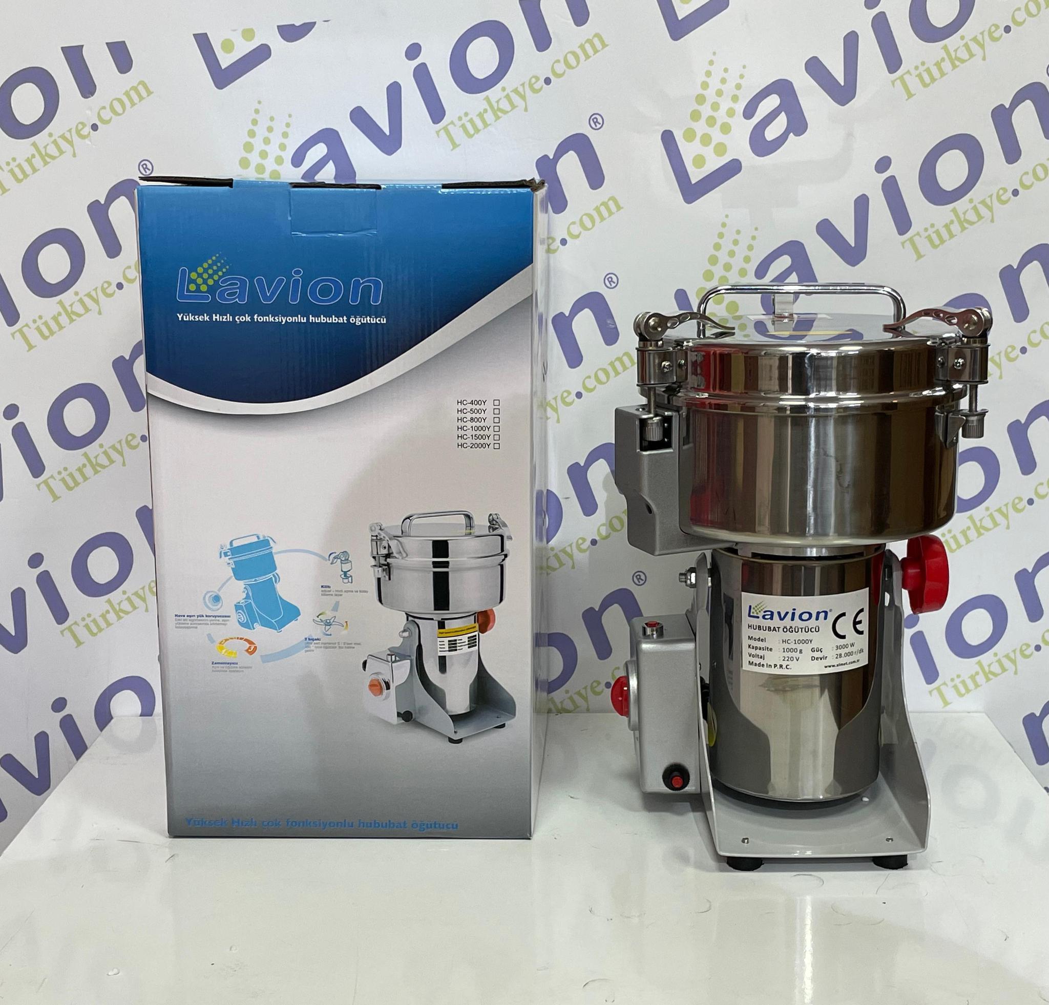 Lavion HC1000Y Gr Yüksek Hızlı Bitki Baharat Öğütücü