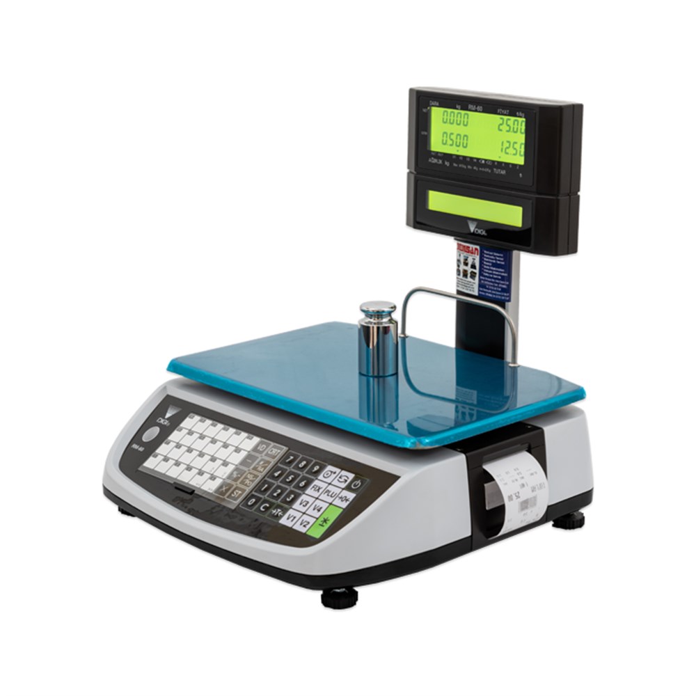 RM60 15 Kg 2 Gr Barkodlu Terazi