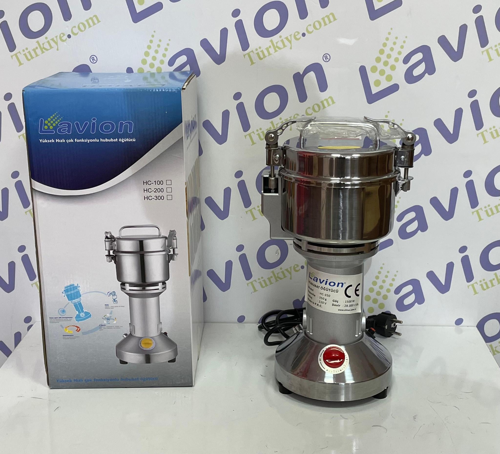 Lavion HC350 Gr Yüksek Hızlı Bitki Baharat Öğütücü