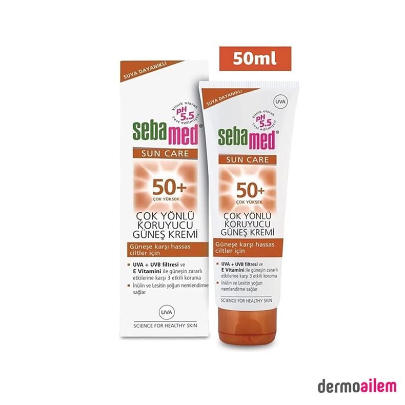 Sebamed Çok Yönlü Koruyucu 50+ Faktör Güneş Kremi 50 ml