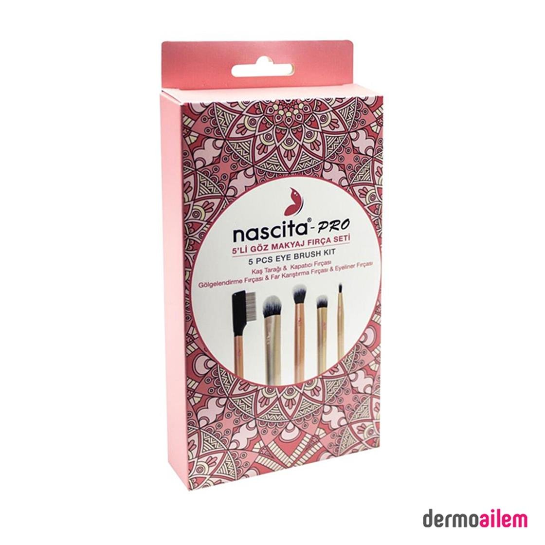 Fırça SetleriNascitaNascita 5'li Göz Makyaj Fırça Seti - 71
