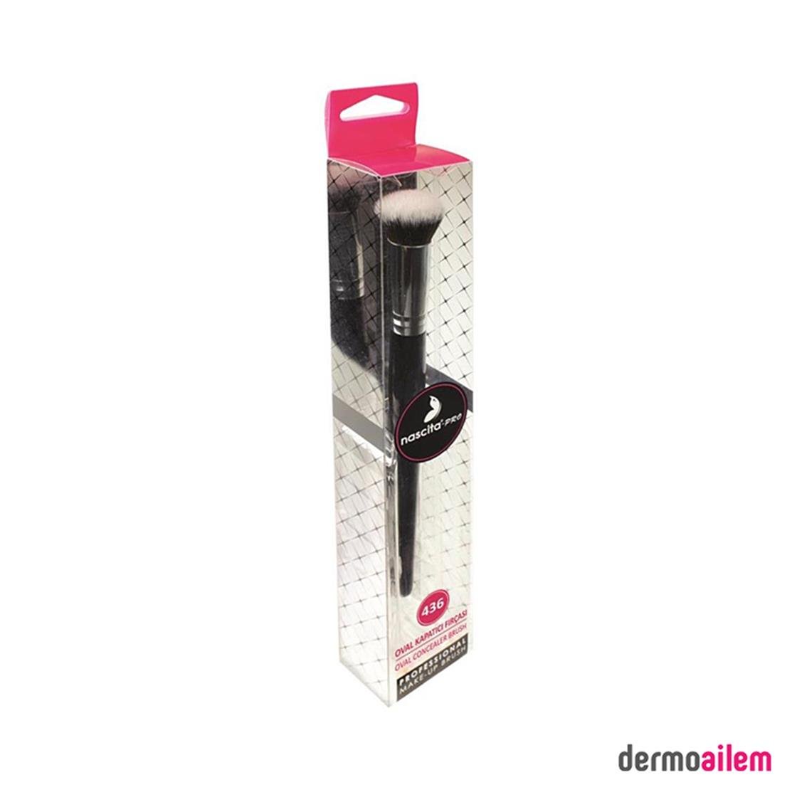 Kapatıcı / Fondöten FırçasıNascitaNascita Pro Oval Yapılı Kapatıcı Fırçası - 436