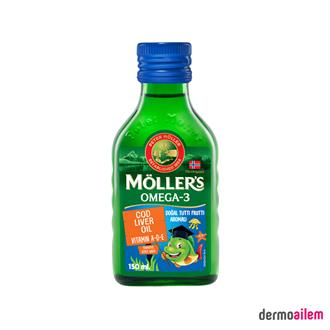 Möller's Omega 3 Tutti Frutti Aromalı Balık Yağı 150 ml