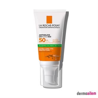 La Roche Posay Anthelios UVmune 400 Oil Control Renksiz SPF 50 Faktör Güneş Kremi 50 ml