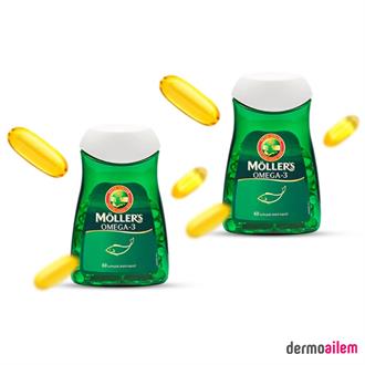 Möllers Omega-3 Balık Yağı 60 Kapsül 2 Adet