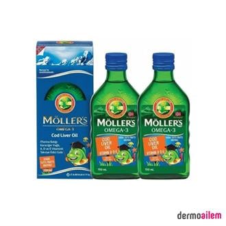 Möllers Omega 3 Tutti Frutti Aromalı Balık Yağı 150 ml 2 ADET
