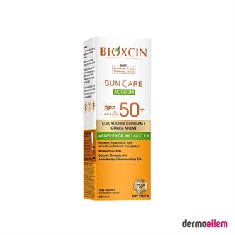 Spf 20 & 50 ArasıBioxcinBioxcin Sun Care Acnium Güneş Kremi Spf 50+ 50 ml