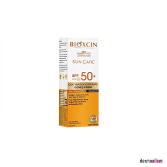 Spf 20 & 50 ArasıBioxcinBioxcin Sun Care Çok Yüksek Korumalı Kuru Ciltler İçin Spf 50+ 50 ml Güneş Kremi