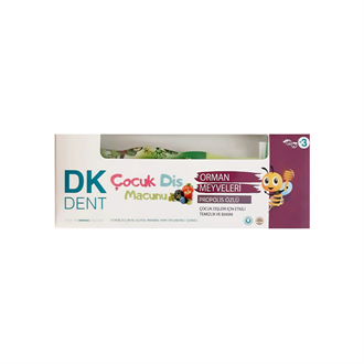 Bebek Ve Çocuklar İçin Ağız BakımıDermokilDermokil DK Dent Karanfil Özlü Çocuk Diş Macunu 50 ml + Diş Fırçası Hediyeli