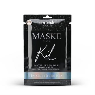 MaskelerDermokilDermokil Special Soyulabilir Havyarlı Siyah Kil Maskesi 15 ml