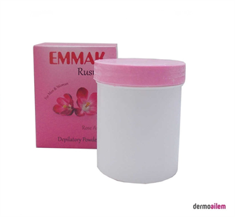 Tüy GidericilerEmmakEmmak Tüy Dökücü Toz Gül Aromalı Hamam Otu Bay Bayan Rusma 80 gr