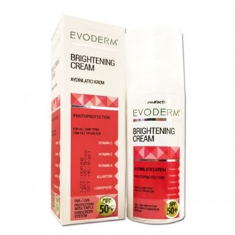 Lekeli Ciltler & AydınlatıcıEvodermEvoderm Brightening Cream 50 ml