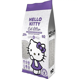 Kedi KumlarıHELLO KITTYHELLO KITY  BENTONIT KEDİ KUMU LAVANTA KOKULU 5L
