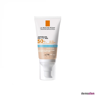 Spf 20 & 50 ArasıLa RocheLa Roche Posay Anthelios UVMune SPF50+ Nemlendirici Güneş Kremi 50 ml - Renkli